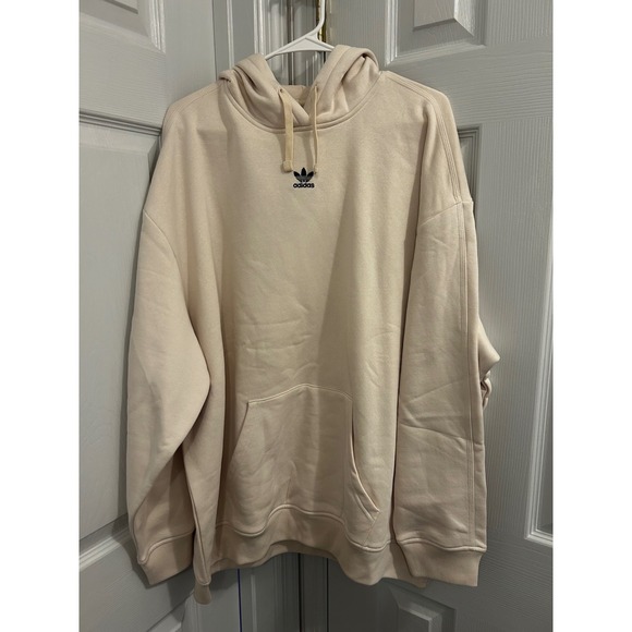 adidas Tops - Adidas Originals Womens Essentials Oversized Hoodie Wonder White NWT Large